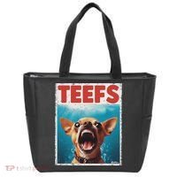 Funny Chihuahua Fs Top, Th Chi Jowls Paws Dog Mom Dad Tote Bag thumb 0