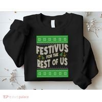 Funny Christmas Festivus For The Rest Of Us Sweatshirt thumb 2