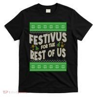 Funny Christmas Festivus For The Rest Of Us T-Shirt thumb 0