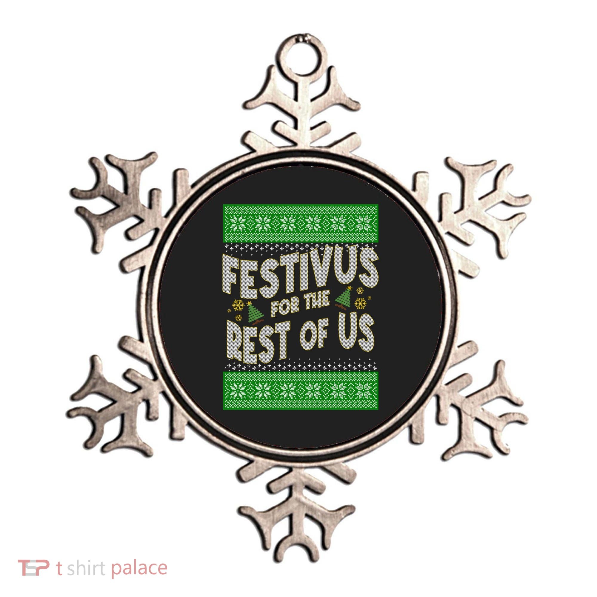 Funny Christmas Festivus For The Rest Of Us Ornament
