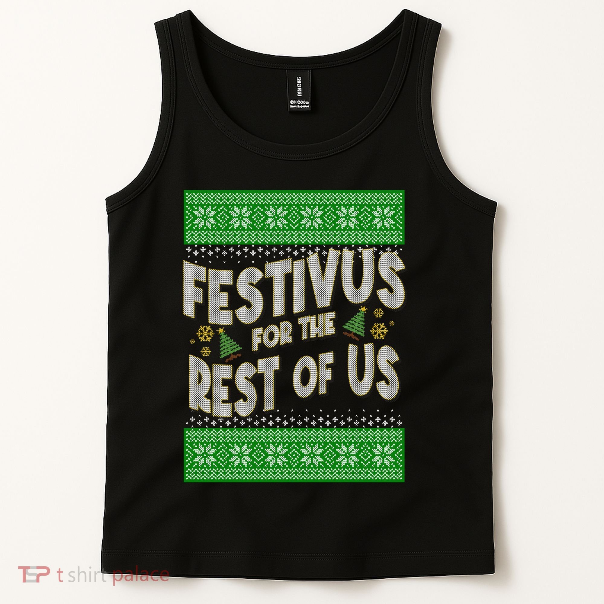 Funny Christmas Festivus For The Rest Of Us Tank Top
