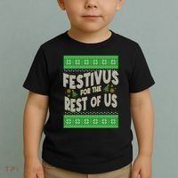 Funny Christmas Festivus For The Rest Of Us Toddler T-Shirt thumb 2