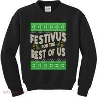Funny Christmas Festivus For The Rest Of Us Kids Sweatshirt thumb 0