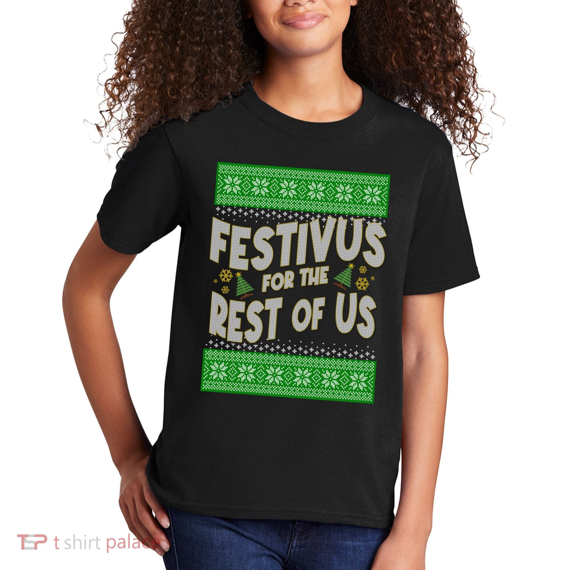 Funny Christmas Festivus For The Rest Of Us Kids T-Shirt