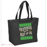 Funny Christmas Festivus For The Rest Of Us Tote Bag thumb 2