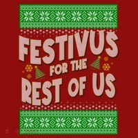 Funny Christmas Festivus For The Rest Of Us Long Sleeve Shirt thumb 2