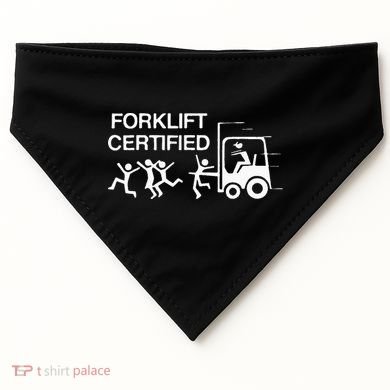 Forklift Certified USA-Made Doggie Bandana