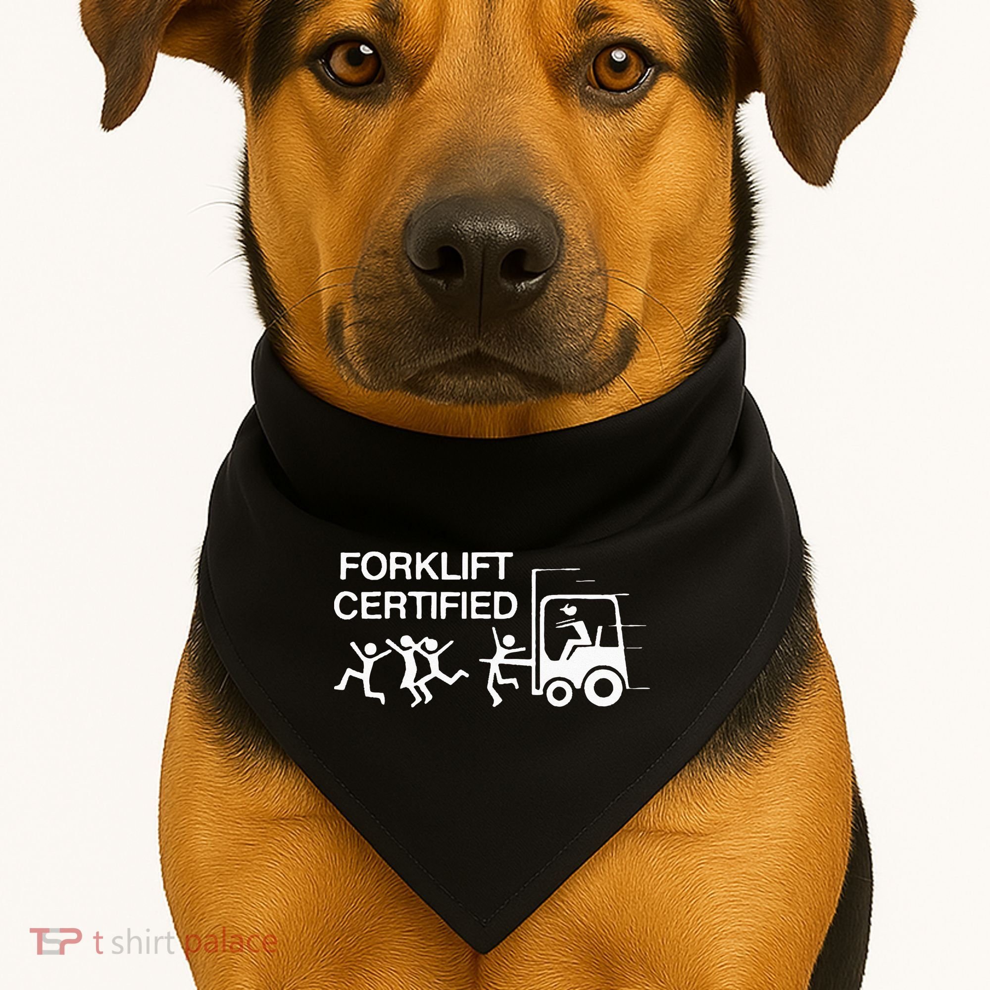 Forklift Certified USA-Made Doggie Bandana