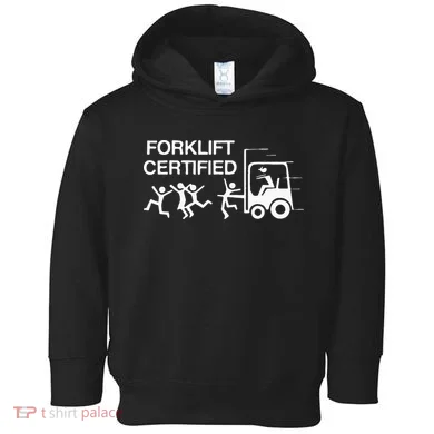 Forklift Certified Toddler Hoodie
