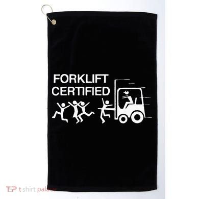 Forklift Certified Golf Towel