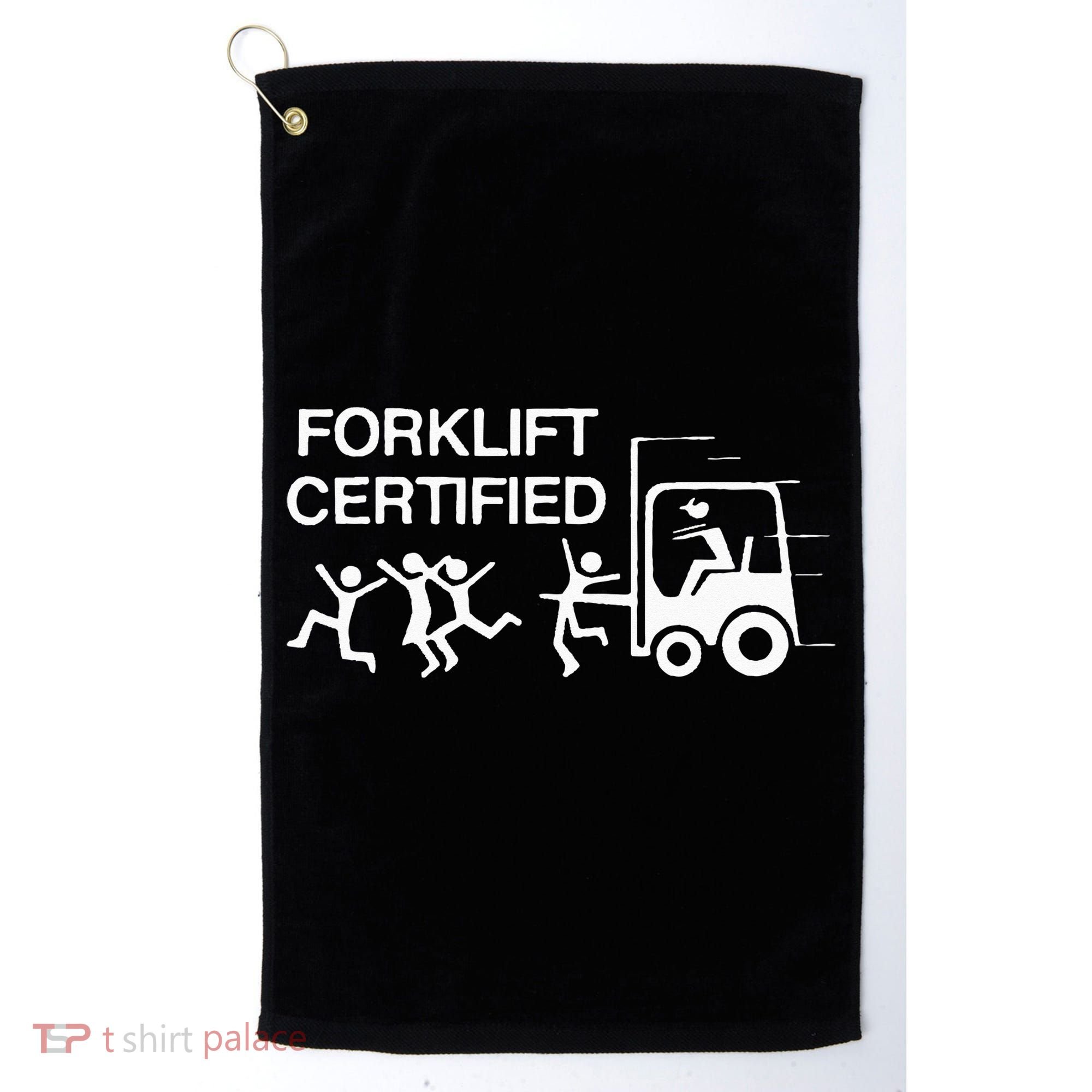 Forklift Certified Golf Towel