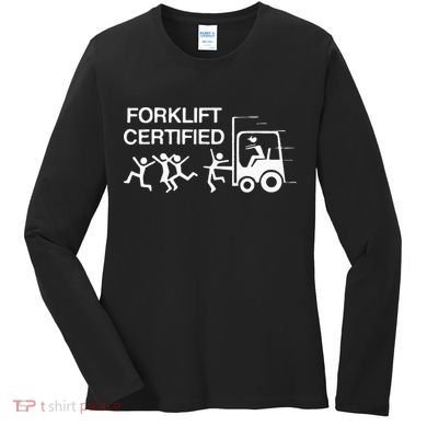 Forklift Certified Women's Long Sleeve Shirt