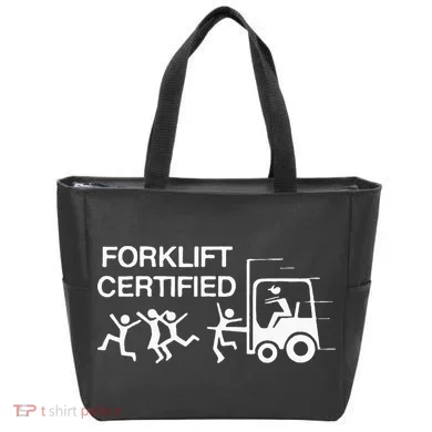 Forklift Certified Tote Bag