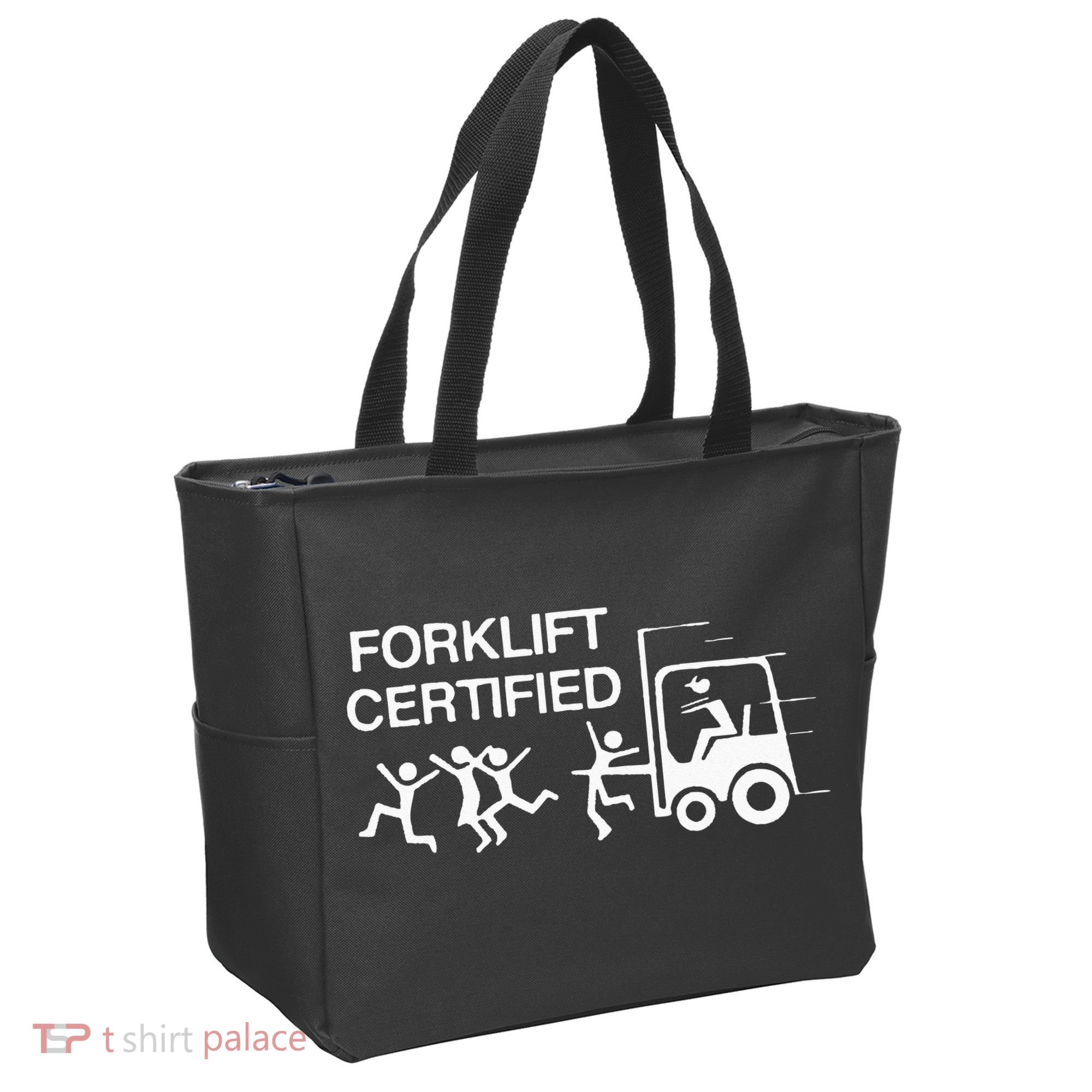 Forklift Certified Tote Bag