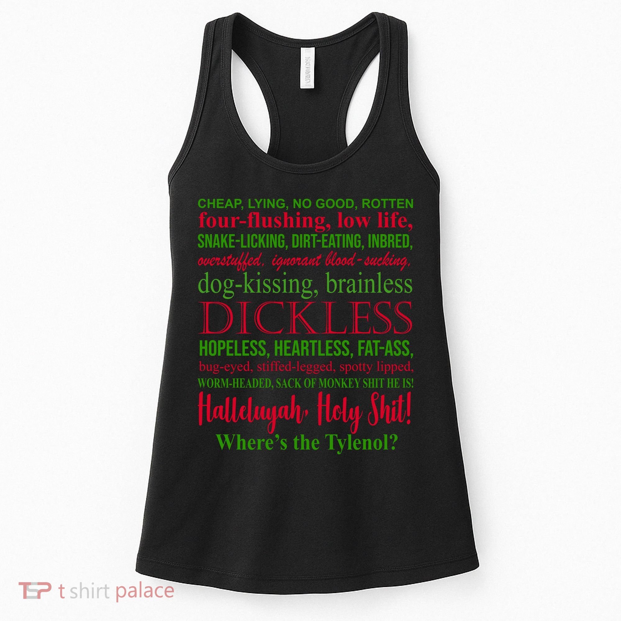Funny Christmas Family Vacation Movie Quote Women's Tank Top