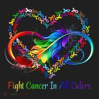 Fight Cancer Feather Ribbons Cool Gift Hat thumb 2