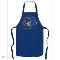 Fight Cancer Feather Ribbons Cool Gift Apron thumb 0