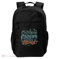 Fishing Catching Fish Optional Relaxing Required Backpack thumb 0