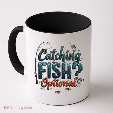 Fishing Catching Fish Optional Relaxing Required Coffee Mug