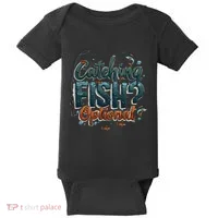 Fishing Catching Fish Optional Relaxing Required Baby Bodysuit thumb 0