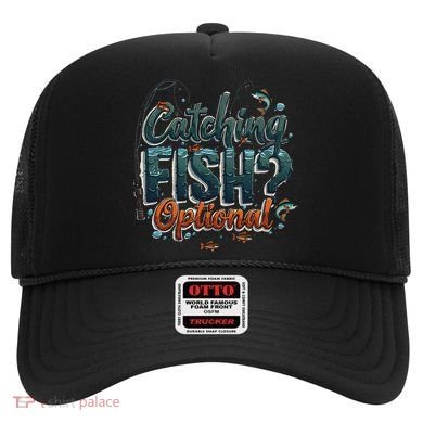 Fishing Catching Fish Optional Relaxing Required Hat