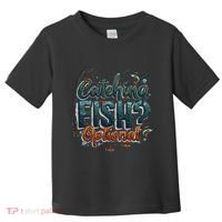 Fishing Catching Fish Optional Relaxing Required Toddler T-Shirt thumb 0