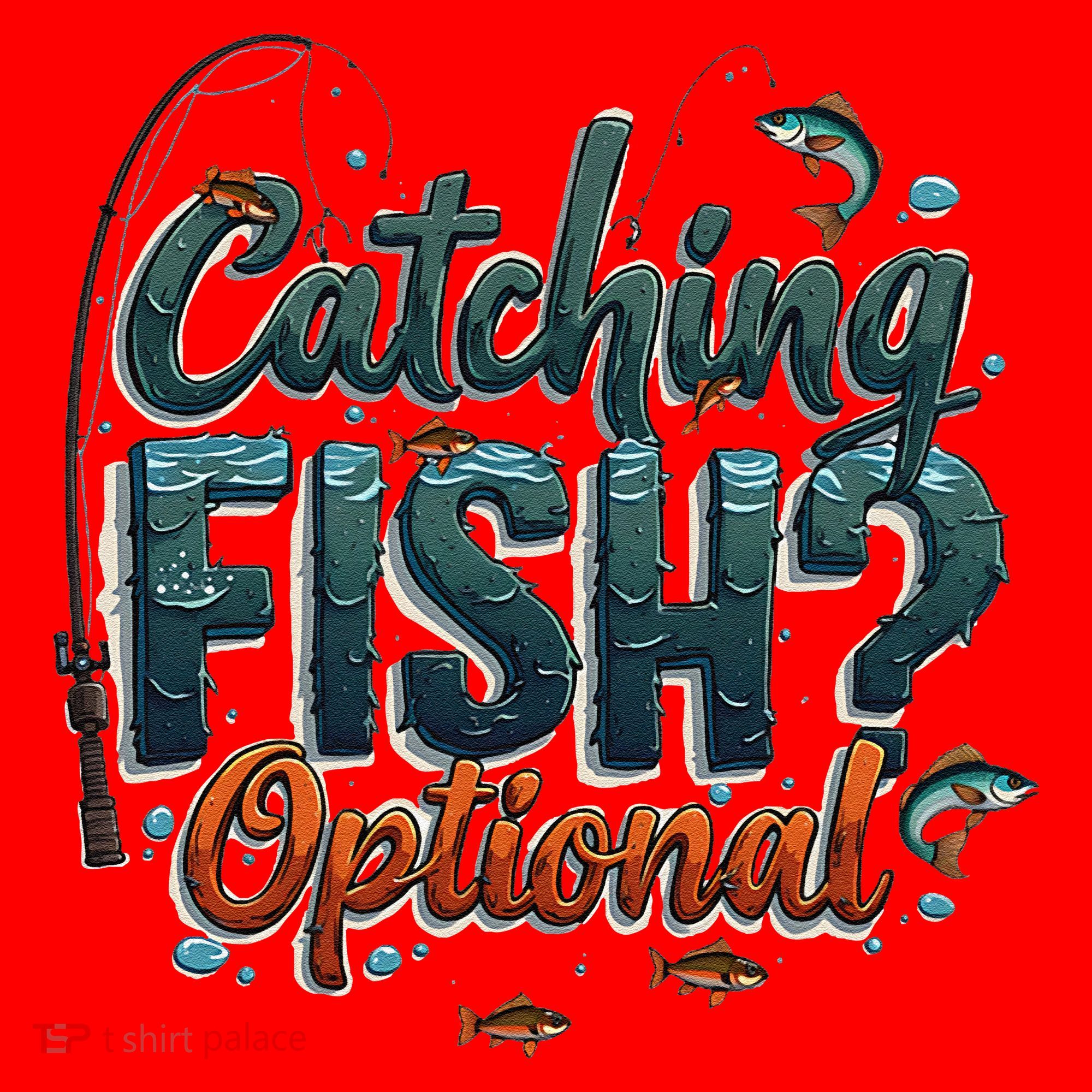 Fishing Catching Fish Optional Relaxing Required Santa Hat