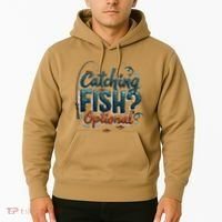 Fishing Catching Fish Optional Relaxing Required Hoodie thumb 2