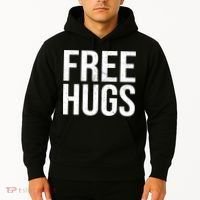 Funny Classic Free Hugs Gift For Man Woman Hoodie thumb 2