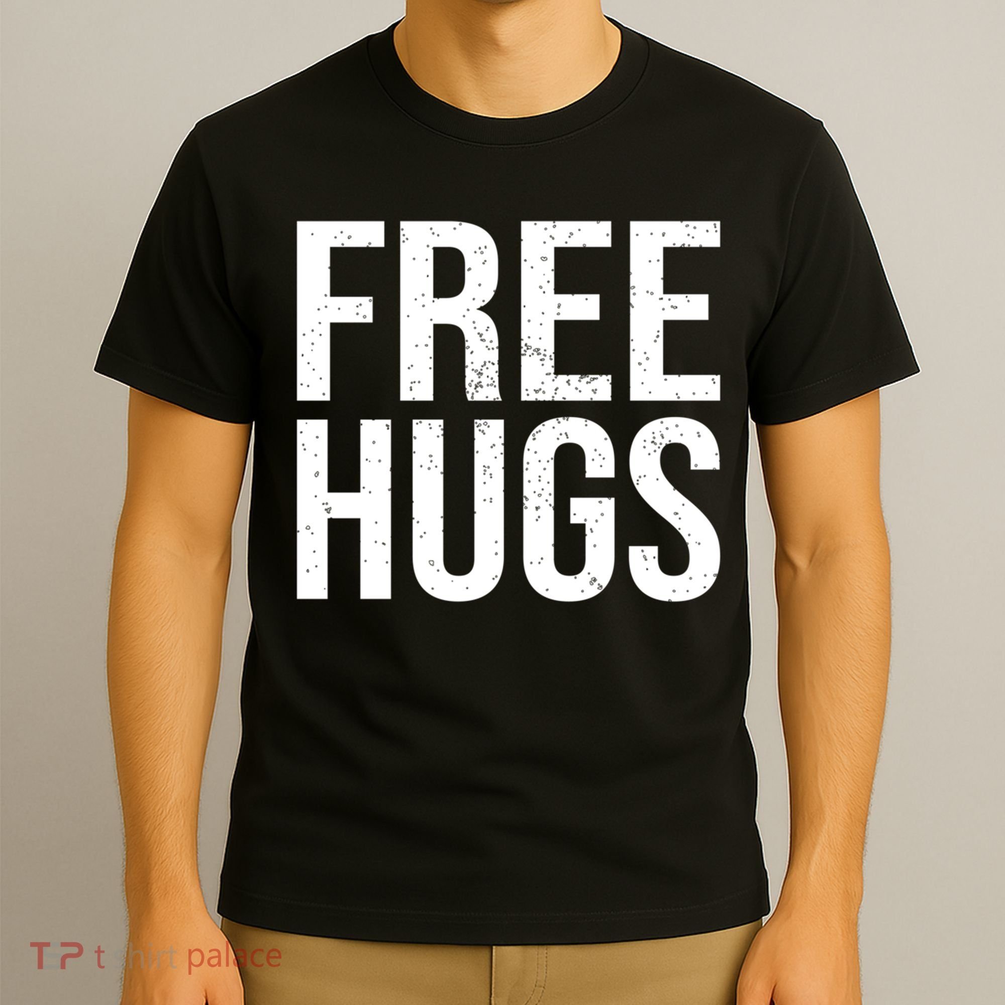 Funny Classic Free Hugs Gift For Man Woman T-Shirt