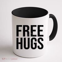 Funny Classic Free Hugs Gift For Man Woman Coffee Mug thumb 1