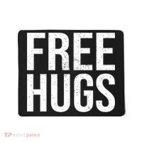 Funny Classic Free Hugs Gift For Man Woman Mousepad thumb 0