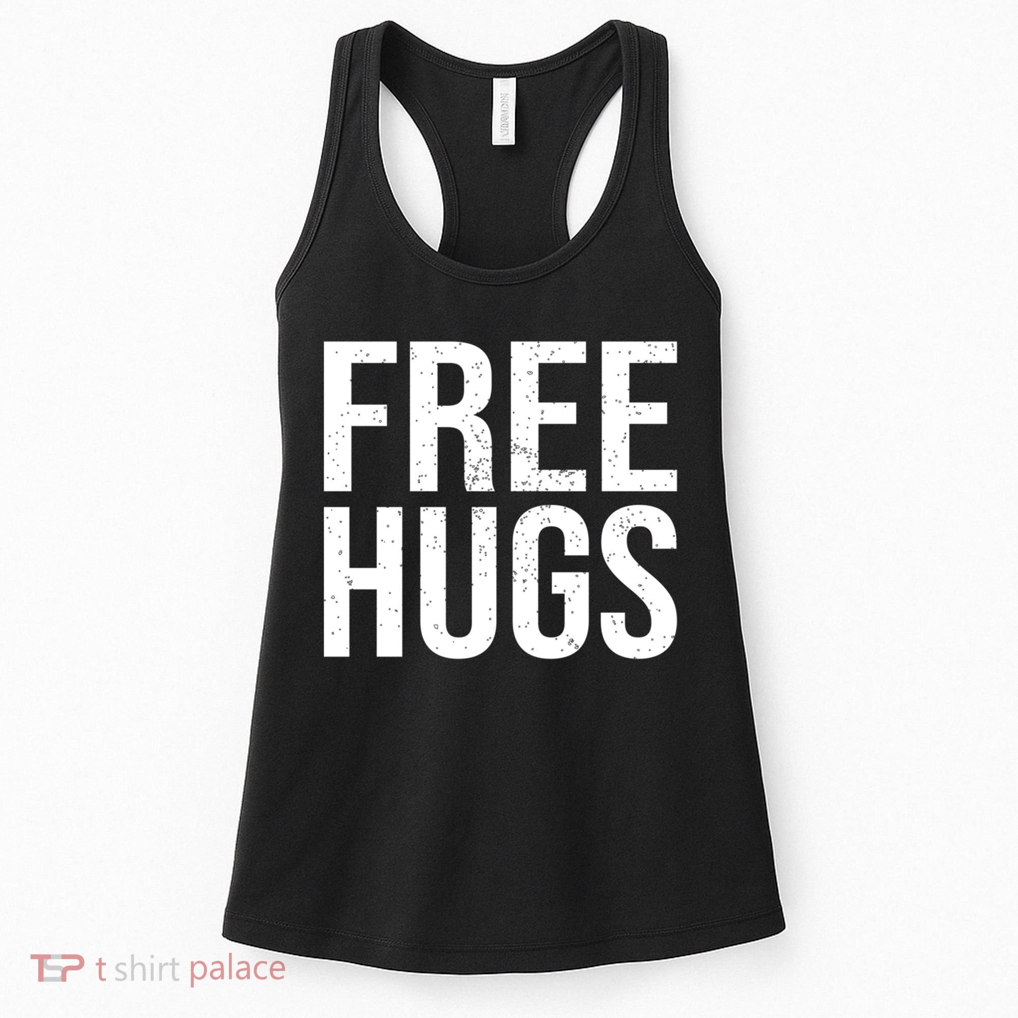 Funny Classic Free Hugs Gift For Man Woman Women's Tank Top