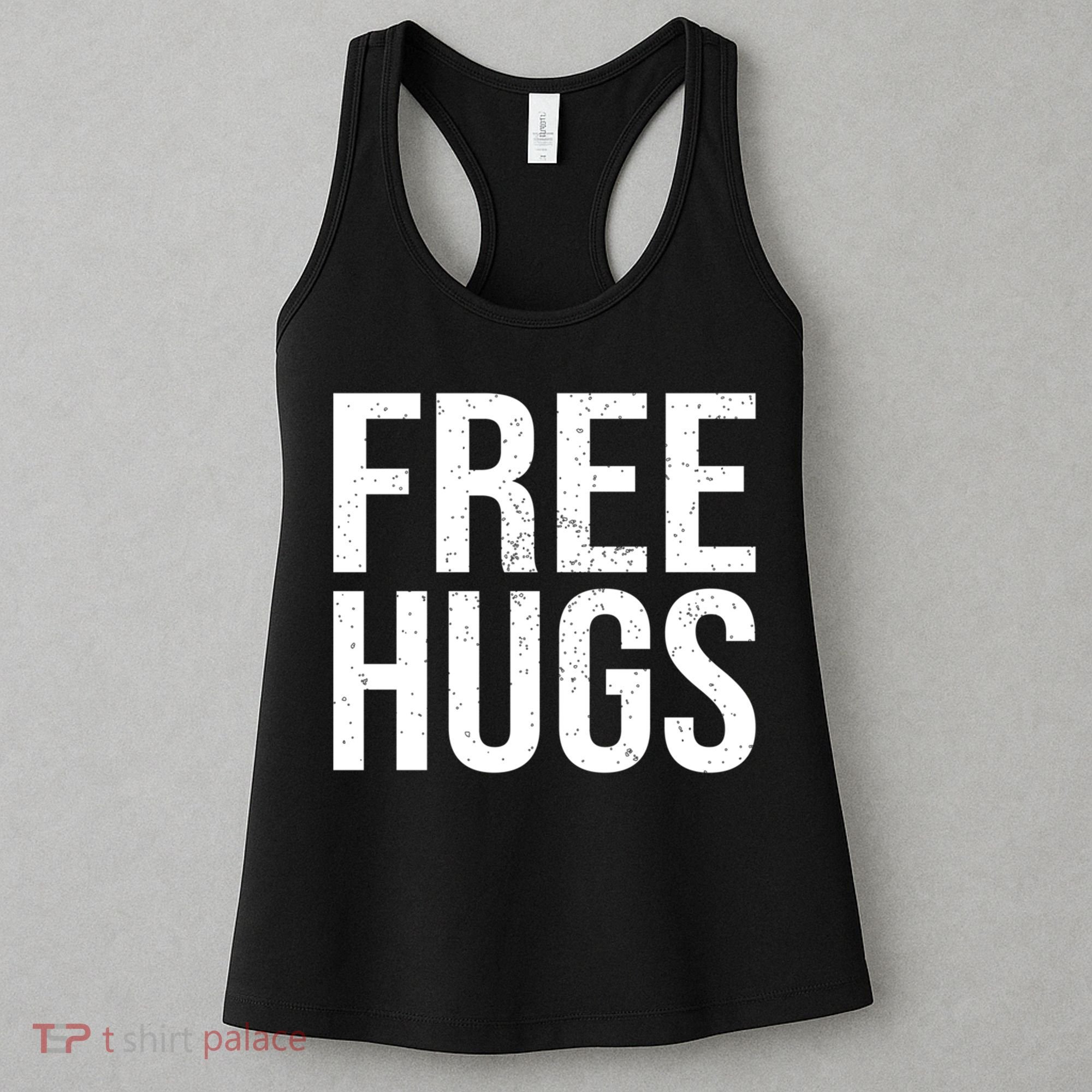 Funny Classic Free Hugs Gift For Man Woman Women's Tank Top