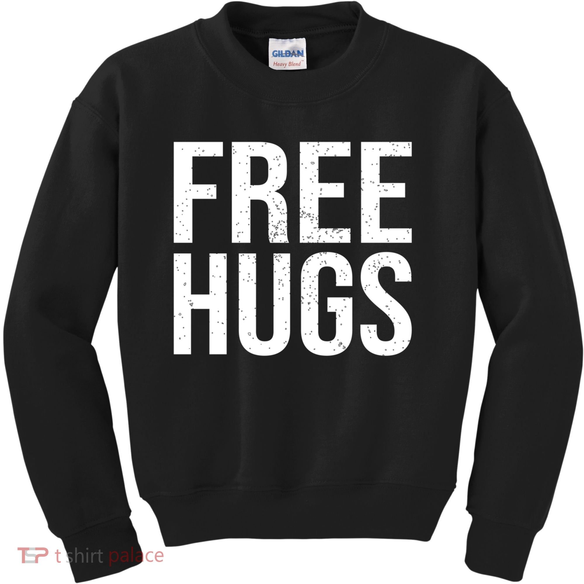 Funny Classic Free Hugs Gift For Man Woman Kids Sweatshirt