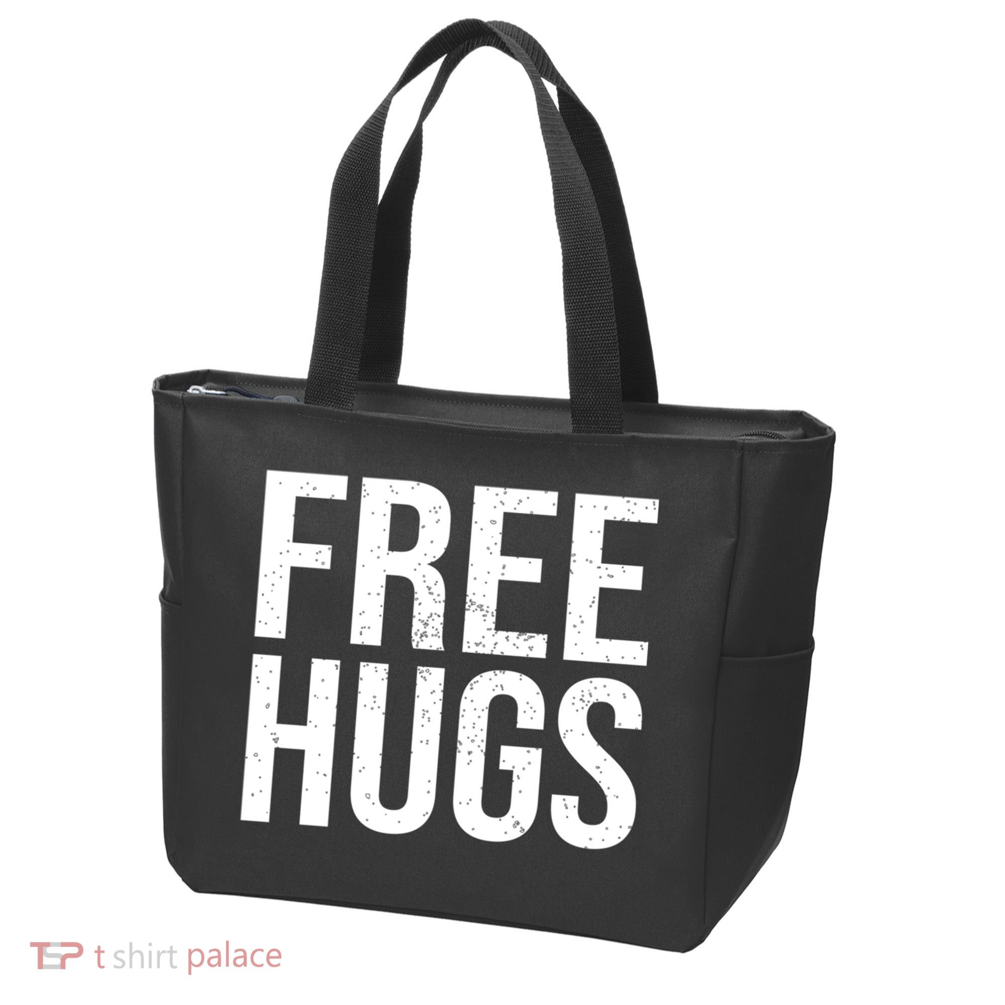 Funny Classic Free Hugs Gift For Man Woman Tote Bag