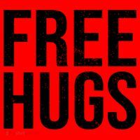 Funny Classic Free Hugs Gift For Man Woman Santa Hat thumb 1