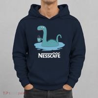 Funny Coffees For - Funny Loch Ness Monster Hoodie thumb 0