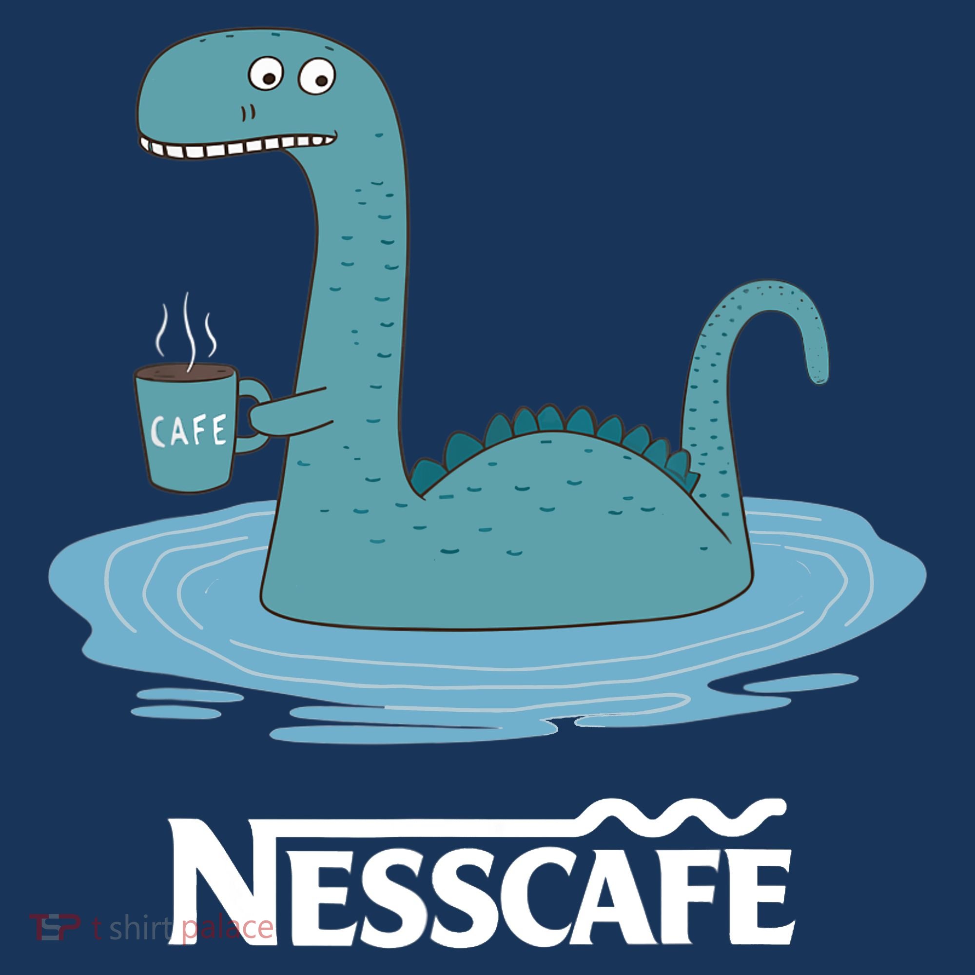 Funny Coffees For - Funny Loch Ness Monster Long Sleeve Shirt