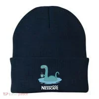 Funny Coffees For - Funny Loch Ness Monster Beanie thumb 0