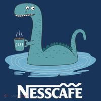 Funny Coffees For - Funny Loch Ness Monster Polo thumb 2