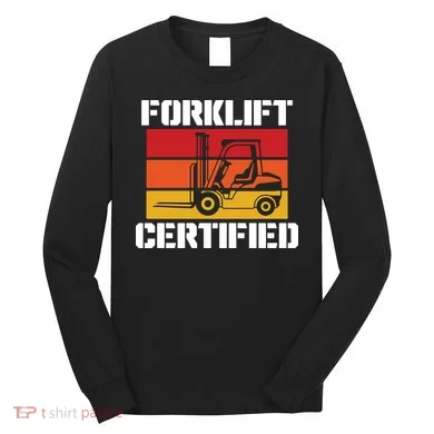 Forklift Certified Long Sleeve Shirt