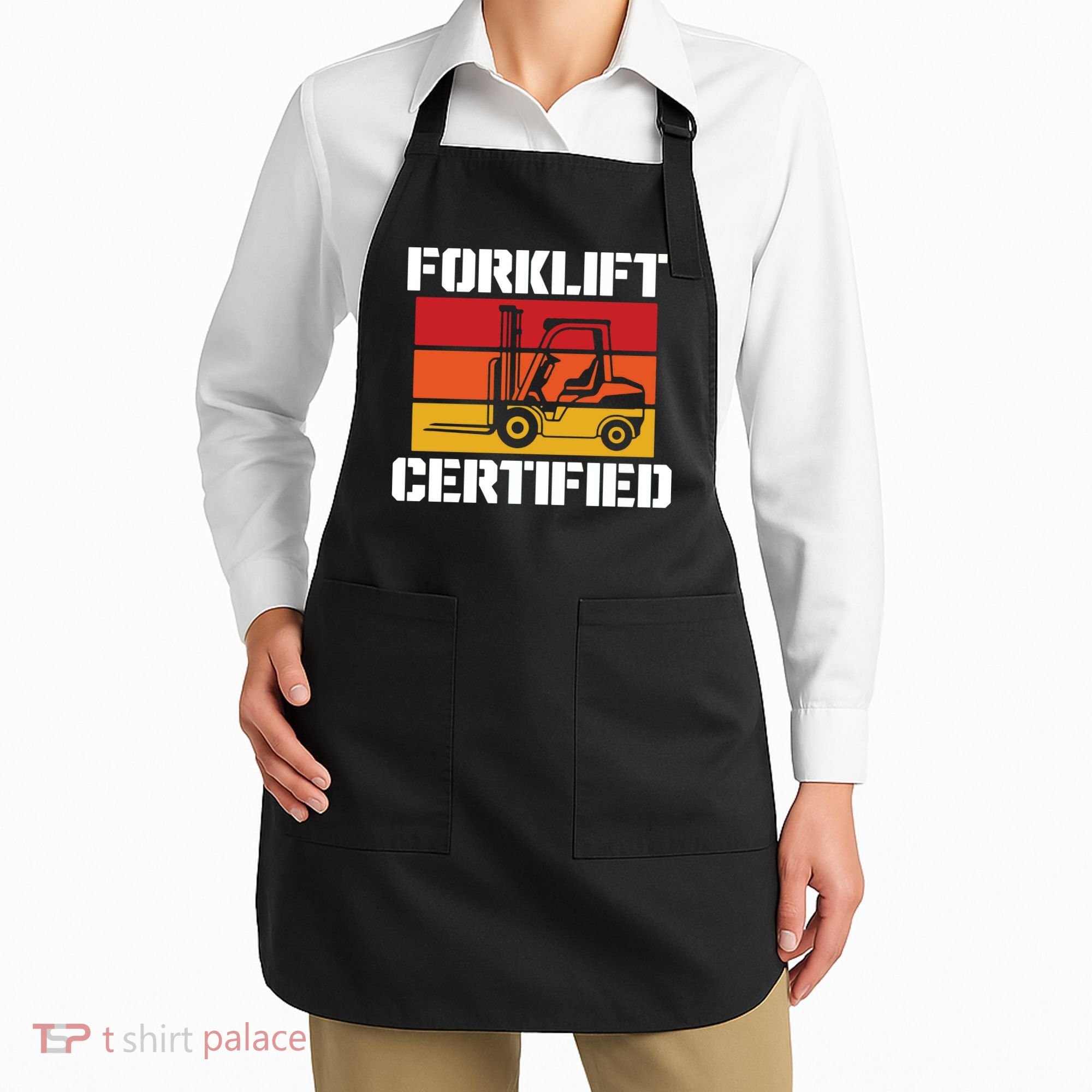 Forklift Certified Apron