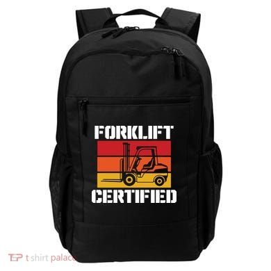 Forklift Certified Backpack