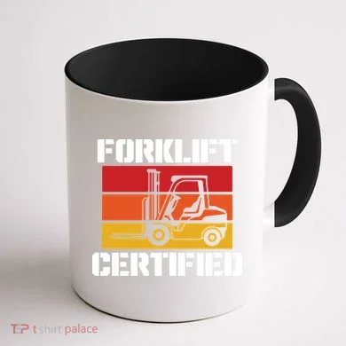 Forklift Certified Coffee Mug back