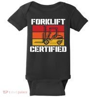 Forklift Certified Baby Bodysuit thumb 0