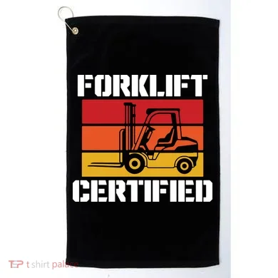 Forklift Certified Golf Towel