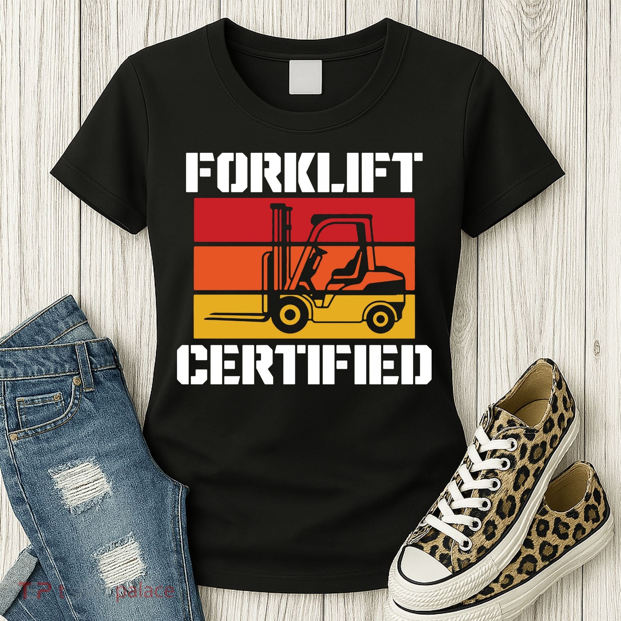 Forklift Certified Women's T-Shirt