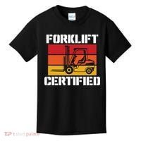 Forklift Certified Kids T-Shirt thumb 0