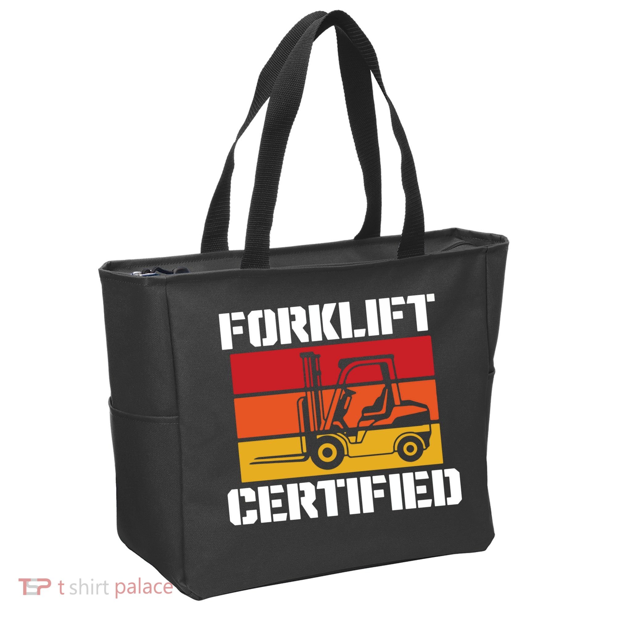 Forklift Certified Tote Bag